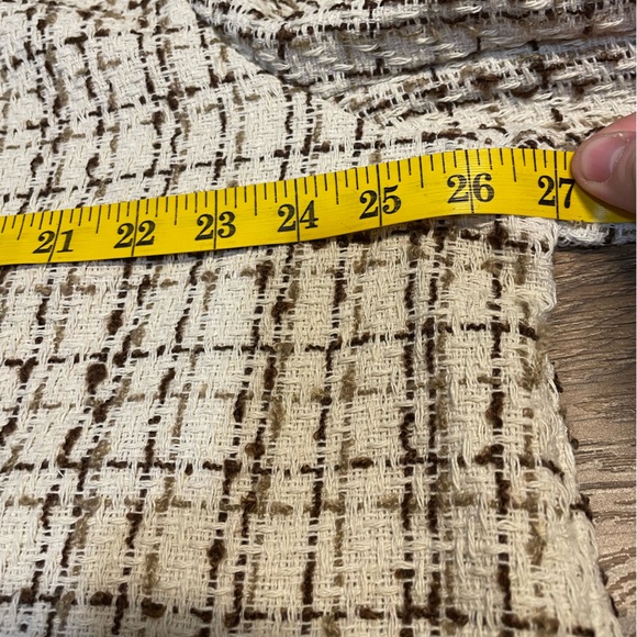 BloomChic NEW NWT Gingham Suit Collar Flap Pocket Blazer Women’s US 22-24 - Picture 7 of 8